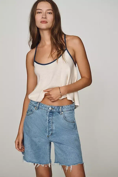 Rolla's 90s Relaxed Denim Shorts In Blue