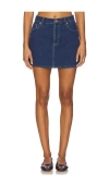Rolla's 90s Relaxed Mini Skirt In Blue