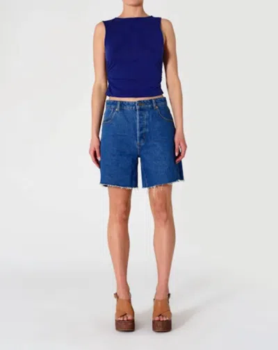 Rolla's 90s Relaxed Short In Canyon Stone In Blue