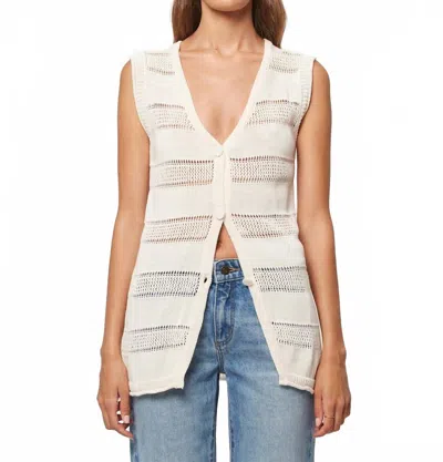 Rolla's Ava Maisie Vest In Cloud In Neutral