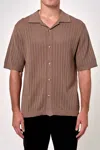 Rolla's Bowler Knit Shirt In Oak