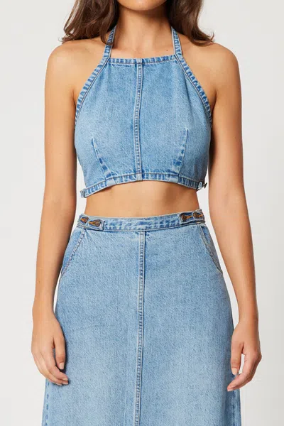 Rolla's Charlie Top In Denim