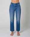 ROLLA'S CLASSIC STRAIGHT ANKLE DENIM PANTS IN WORN