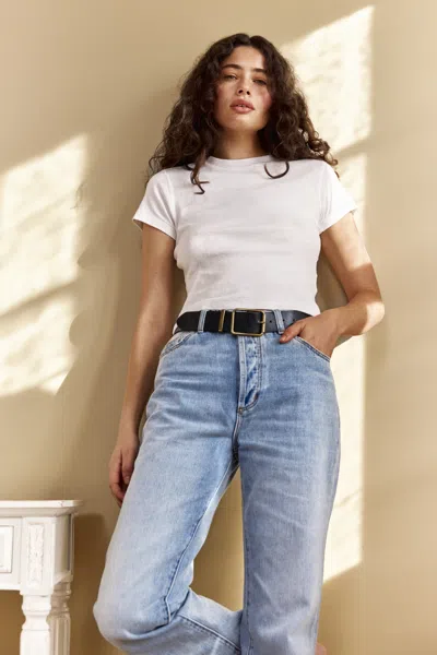 Rolla's Classic Tee In Vintage White
