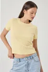 Rolla's Classic Tee In Yellow