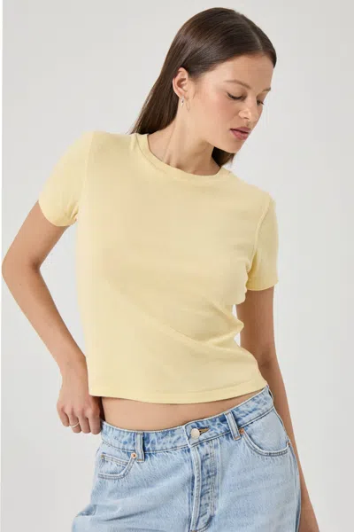 Rolla's Classic Tee In Yellow