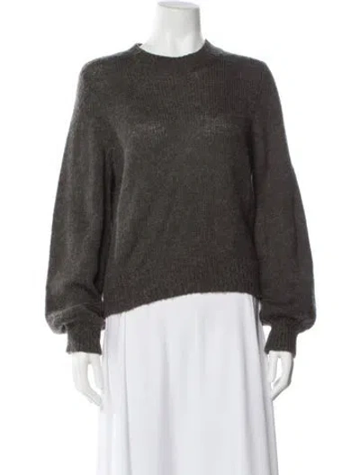 Pre-owned Rolla's Crew Neck Sweater In Gray