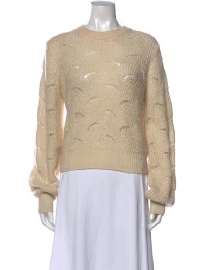 Pre-owned Rolla's Crew Neck Sweater In Neutrals