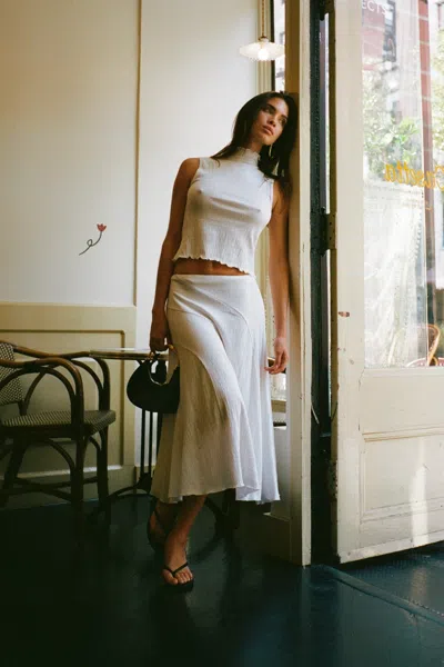 Rolla's Daphne Skirt Crinkle In White