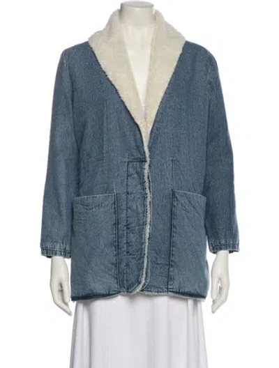 Pre-owned Rolla's Denim Jacket In Blue