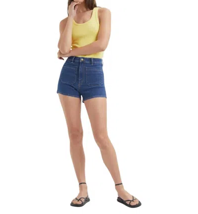 Rolla's Dusters Short Billie Jeans In Vintage Indigo In Billie Blue