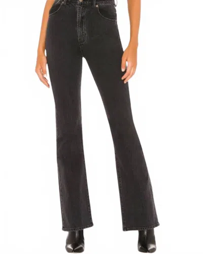 Rolla's Dusters Bootcut Denim Jeans In Comfort Shadow In Black