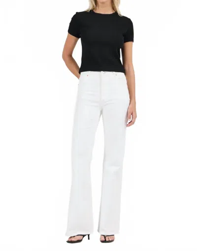 Rolla's East Coast Flare Jeans In Vintage White