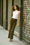 Rolla's Eastcoast Flare In Nutmeg Cord