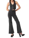 Rolla's Eastcoast Flare Pants In Brad Black