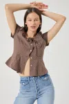 Rolla's Esme Top In Brown