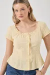 Rolla's Esme Top In Yellow