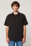 Rolla's Ezy Trade Shirt In Washed Black