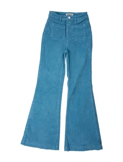 Pre-owned Rolla's Flared Pants In Blue