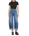 Rolla's Gigi Barrel Jean In Paris Texas In Blue