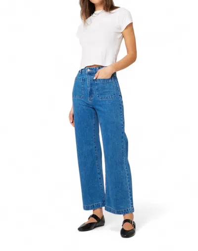 Rolla's High Rise Sailor Jeans In Ashley Blue