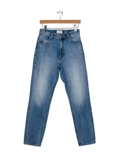 Pre-owned Rolla's High-rise Skinny Leg Jeans In Blue