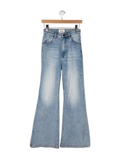 Pre-owned Rolla's High-rise Wide Leg Jeans In Blue