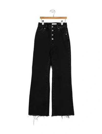 Pre-owned Rolla's High-rise Wide Leg Jeans In Blue