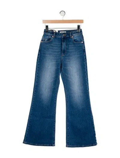 Pre-owned Rolla's High-rise Wide Leg Jeans W/ Tags In Blue