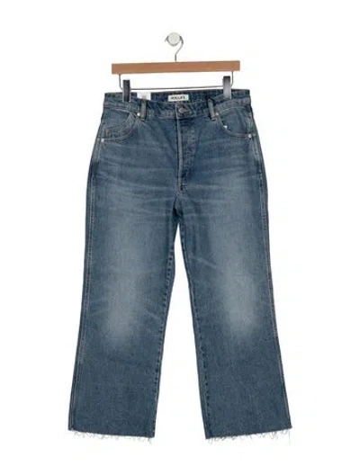 Pre-owned Rolla's High-rise Wide Leg Jeans W/ Tags In Blue