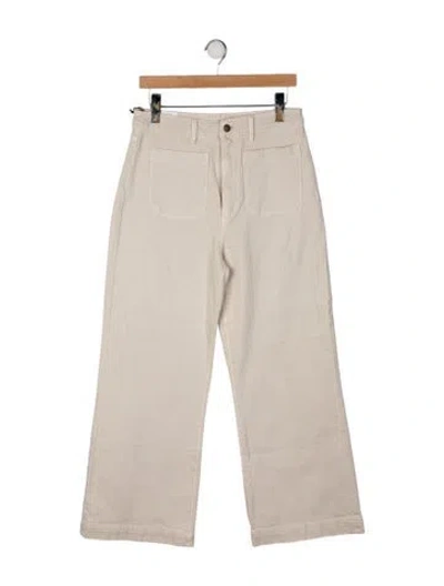 Pre-owned Rolla's High-rise Wide Leg Jeans W/ Tags In Neutral