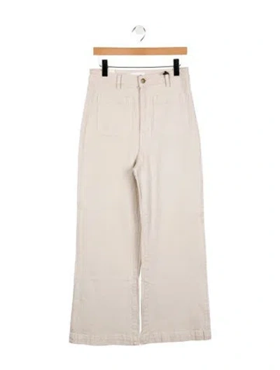 Pre-owned Rolla's High-rise Wide Leg Jeans W/ Tags In Neutral