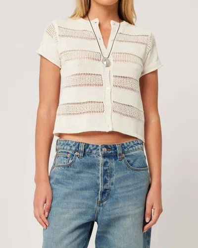 Rolla's Isla Knit Top In Vintage White