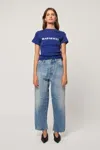 Rolla's High Rise Barrel Jeans In Vintage Indigo In Blue