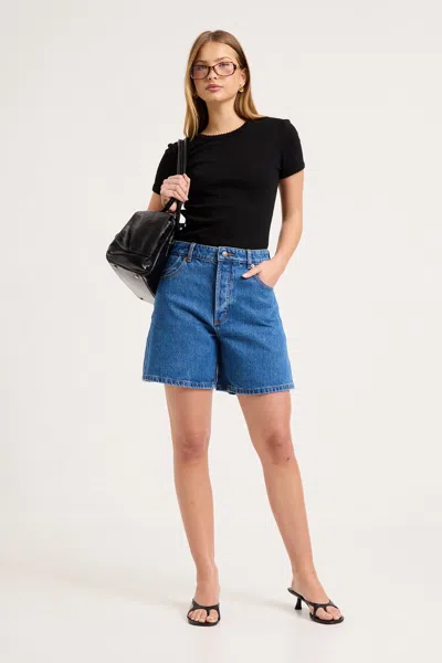 Rolla's Jeans Us 90's Relaxed Short In Canyon Stone