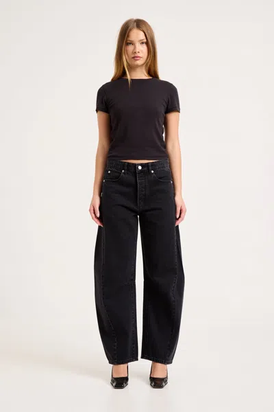 Rolla's Jeans Us Arc Barrel Jean In Mercer Black