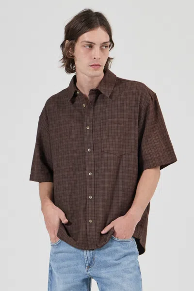 Rolla's Jeans Us Axle Check Short Sleeve Shirt