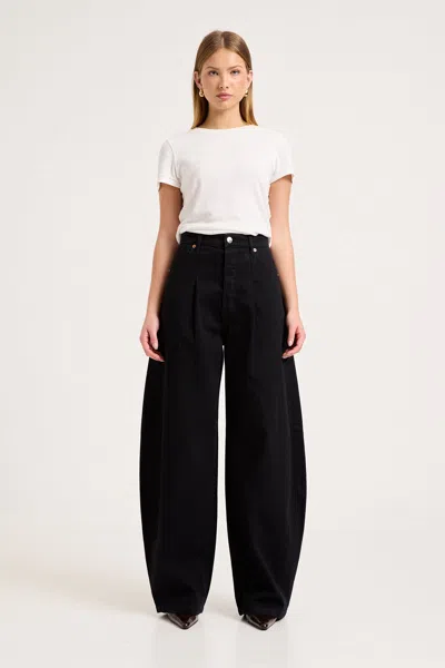 Rolla's Jeans Us Balloon Barrel Jean In Noir