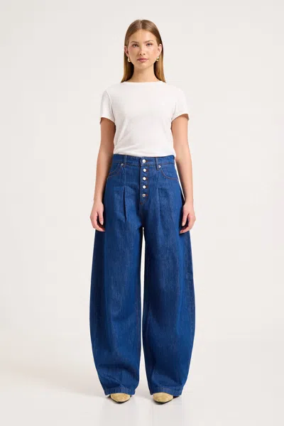 Rolla's Jeans Us Balloon Barrel Jean In Nolita Rinse