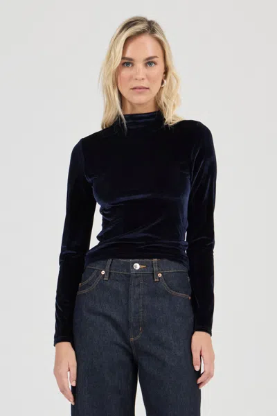 Rolla's Jeans Us Cameo Long Sleeve Top Velvet