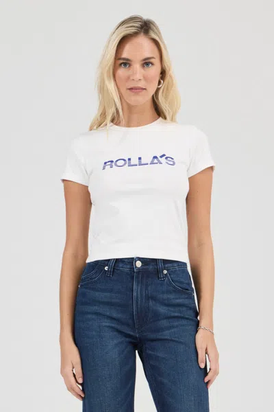 Rolla's Jeans Us Classic Tee Faded Logo