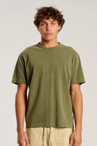 Rolla's Jeans Us Core Tee In Pine