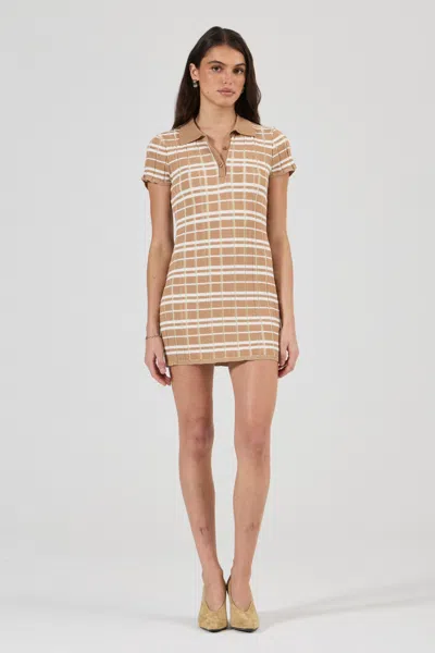 Rolla's Jeans Us Daybreak Knit Dress Check In Multi
