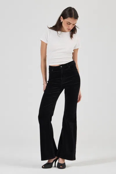 Rolla's Jeans Us Eastcoast Flare Jean In Black