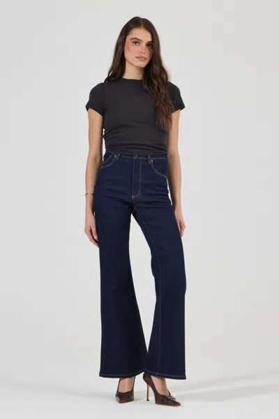 Rolla's Jeans Us Eastcoast Flare Jean In Blue