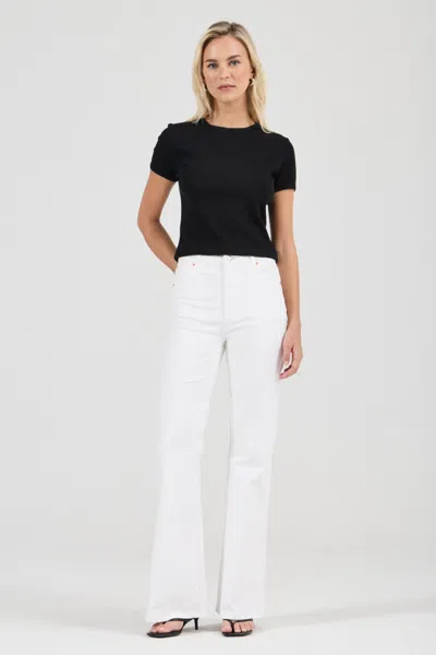 Rolla's Jeans Us Eastcoast Flare Jean In White