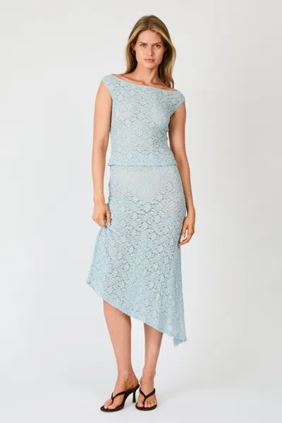 Rolla's Jeans Us Fia Lace Skirt In Mist