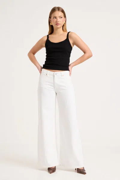 Rolla's Jeans Us Frankie Loose Jean Long In Vintage White
