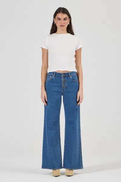 Rolla's Jeans Us Jane Aline Jean In Blue