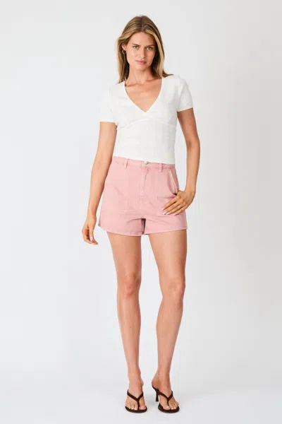 Rolla's Jeans Us Mirage Trade Shorts In Mellow Rose